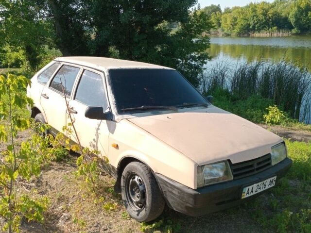 Бежевий ВАЗ 2109, об'ємом двигуна 1.5 л та пробігом 87 тис. км за 560 $, фото 1 на Automoto.ua