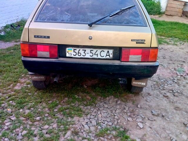 Бежевый ВАЗ 2109, объемом двигателя 1.3 л и пробегом 222 тыс. км за 1000 $, фото 1 на Automoto.ua