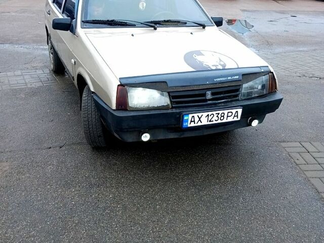 Бежевый ВАЗ 2109, объемом двигателя 1.5 л и пробегом 200 тыс. км за 1200 $, фото 1 на Automoto.ua