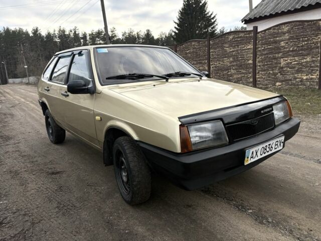 Бежевый ВАЗ 2109, объемом двигателя 1.5 л и пробегом 186 тыс. км за 1100 $, фото 1 на Automoto.ua