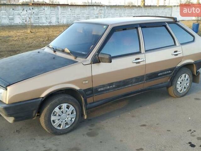 Бежевый ВАЗ 2109, объемом двигателя 1.3 л и пробегом 12 тыс. км за 1499 $, фото 1 на Automoto.ua