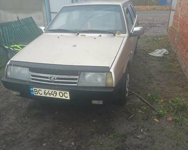 Бежевый ВАЗ 2109, объемом двигателя 1.5 л и пробегом 100 тыс. км за 1300 $, фото 1 на Automoto.ua