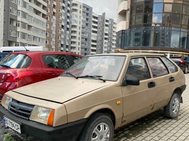 Бежевый ВАЗ 2109, объемом двигателя 1.5 л и пробегом 70 тыс. км за 650 $, фото 1 на Automoto.ua