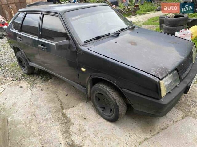Черный ВАЗ 2109, объемом двигателя 1.3 л и пробегом 245 тыс. км за 300 $, фото 1 на Automoto.ua