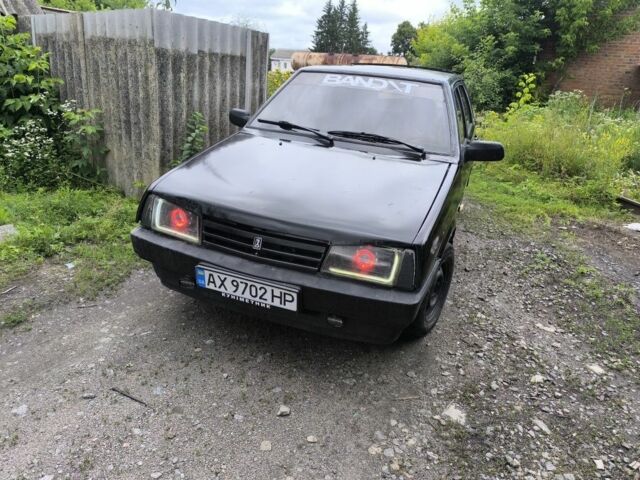 Черный ВАЗ 2109, объемом двигателя 1.3 л и пробегом 1 тыс. км за 800 $, фото 1 на Automoto.ua