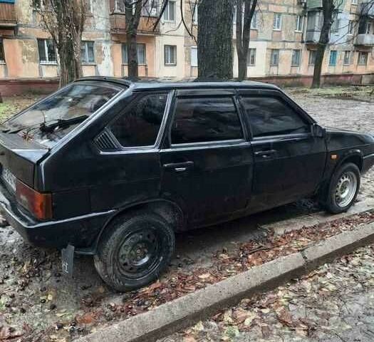 Черный ВАЗ 2109, объемом двигателя 1.5 л и пробегом 100 тыс. км за 550 $, фото 1 на Automoto.ua