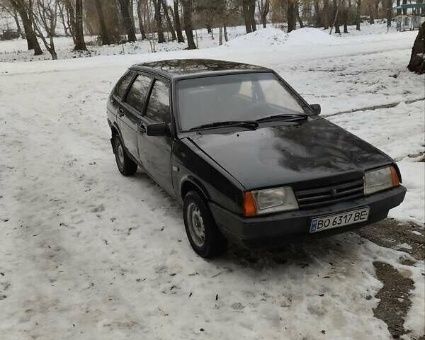 Чорний ВАЗ 2109, об'ємом двигуна 1.29 л та пробігом 100 тис. км за 500 $, фото 1 на Automoto.ua