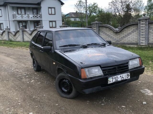 Черный ВАЗ 2109, объемом двигателя 1 л и пробегом 1 тыс. км за 699 $, фото 1 на Automoto.ua