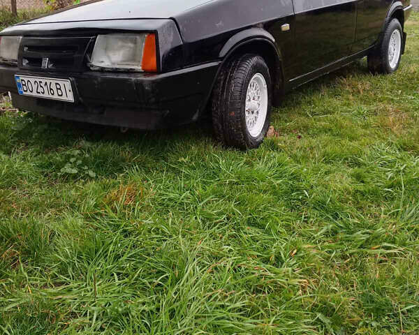 Черный ВАЗ 2109, объемом двигателя 1.5 л и пробегом 70 тыс. км за 1000 $, фото 1 на Automoto.ua