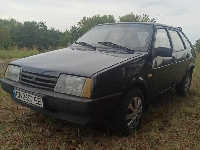 Черный ВАЗ 2109, объемом двигателя 1.5 л и пробегом 1 тыс. км за 550 $, фото 1 на Automoto.ua