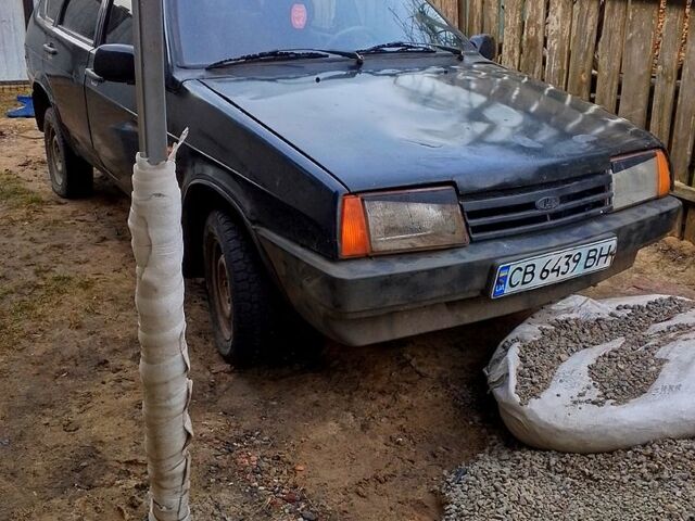 Черный ВАЗ 2109, объемом двигателя 1.5 л и пробегом 0 тыс. км за 700 $, фото 1 на Automoto.ua