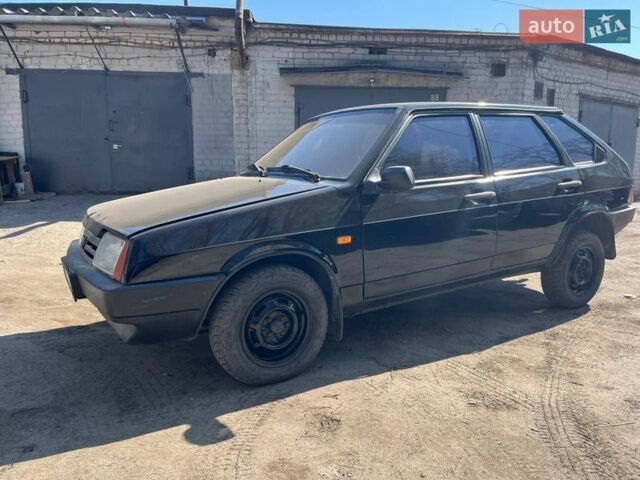 Черный ВАЗ 2109, объемом двигателя 1.29 л и пробегом 100 тыс. км за 1500 $, фото 1 на Automoto.ua