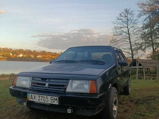 Черный ВАЗ 2109, объемом двигателя 1.5 л и пробегом 94 тыс. км за 832 $, фото 1 на Automoto.ua