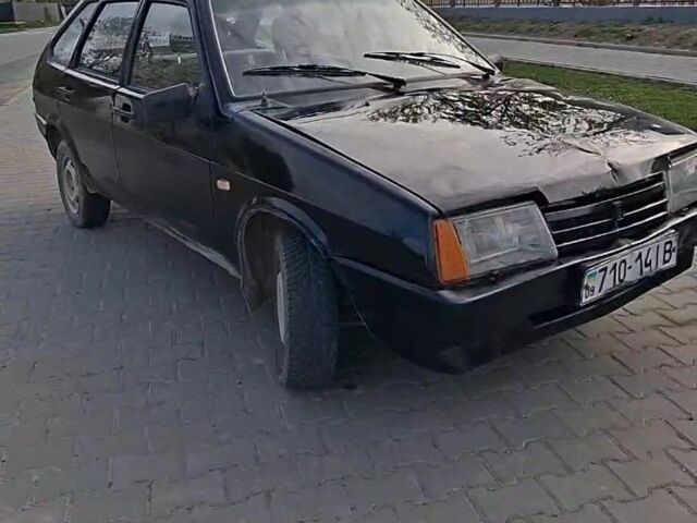 Черный ВАЗ 2109, объемом двигателя 1.5 л и пробегом 215 тыс. км за 650 $, фото 1 на Automoto.ua