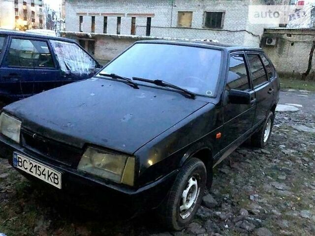 Чорний ВАЗ 2109, об'ємом двигуна 1.5 л та пробігом 150 тис. км за 600 $, фото 1 на Automoto.ua