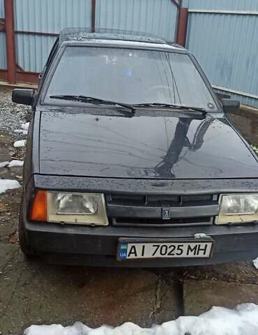 Черный ВАЗ 2109, объемом двигателя 1.29 л и пробегом 99 тыс. км за 1100 $, фото 1 на Automoto.ua