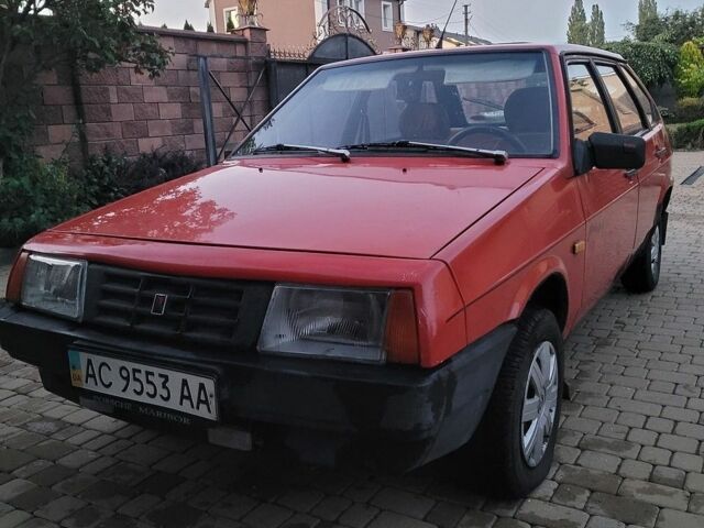 Черный ВАЗ 2109, объемом двигателя 1.5 л и пробегом 75 тыс. км за 1400 $, фото 1 на Automoto.ua