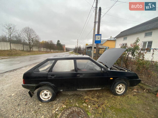 Черный ВАЗ 2109, объемом двигателя 1.5 л и пробегом 46 тыс. км за 700 $, фото 1 на Automoto.ua