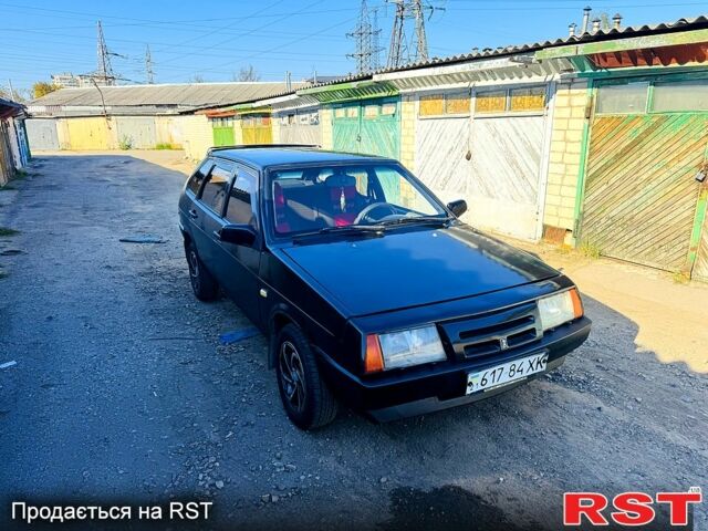 Черный ВАЗ 2109, объемом двигателя 1.5 л и пробегом 150 тыс. км за 1100 $, фото 1 на Automoto.ua