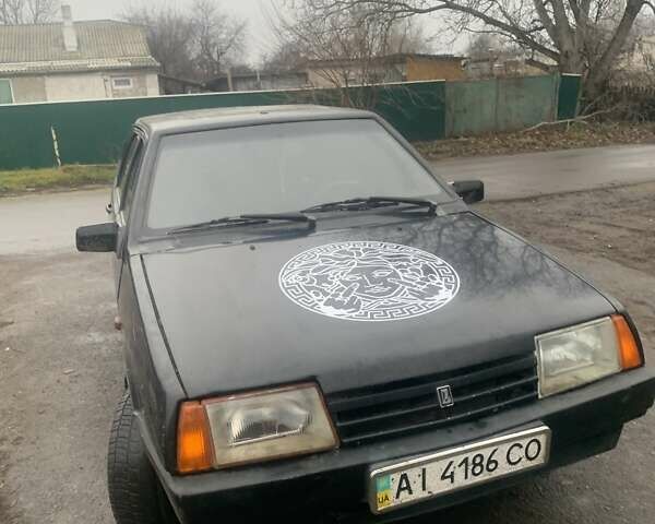 Черный ВАЗ 2109, объемом двигателя 1.45 л и пробегом 250 тыс. км за 921 $, фото 1 на Automoto.ua