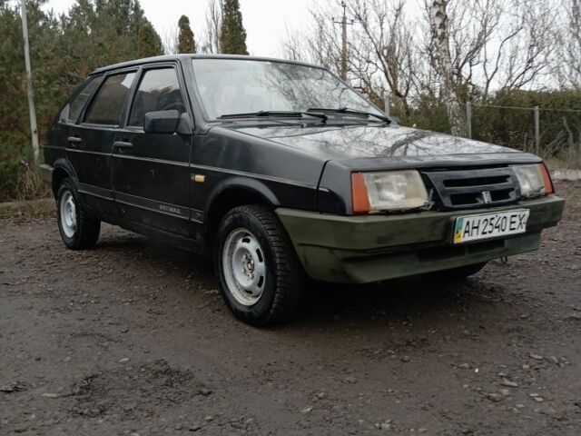 Черный ВАЗ 2109, объемом двигателя 1.1 л и пробегом 1 тыс. км за 829 $, фото 1 на Automoto.ua