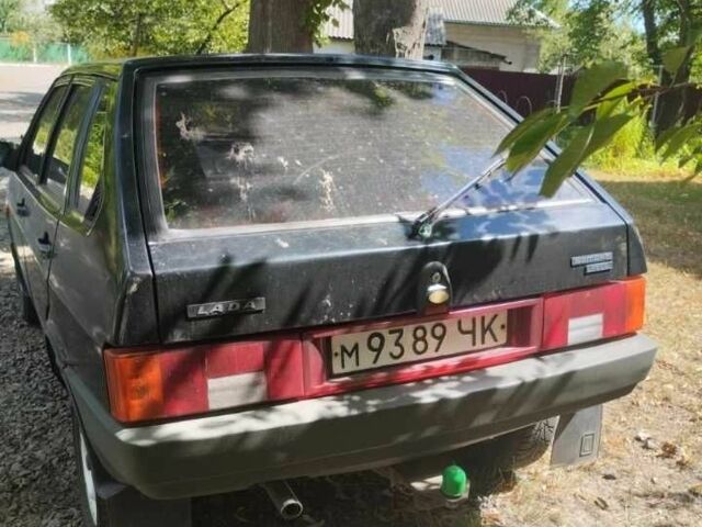 Черный ВАЗ 2109, объемом двигателя 0 л и пробегом 79 тыс. км за 1350 $, фото 1 на Automoto.ua