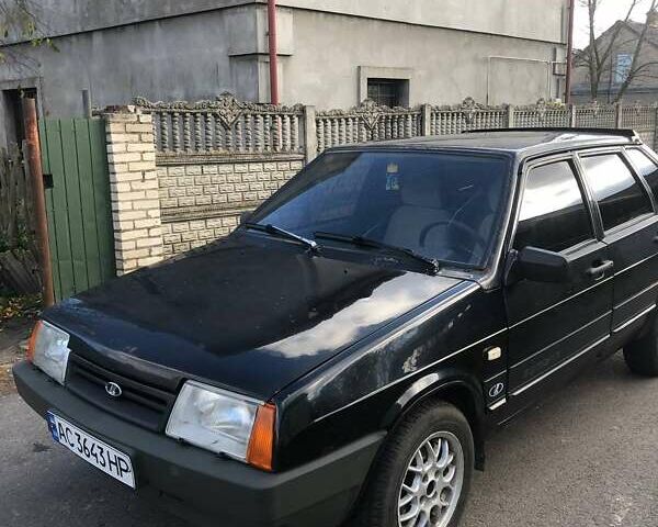 Чорний ВАЗ 2109, об'ємом двигуна 1.5 л та пробігом 250 тис. км за 800 $, фото 1 на Automoto.ua