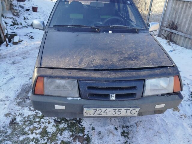 Черный ВАЗ 2109, объемом двигателя 1.3 л и пробегом 10 тыс. км за 750 $, фото 1 на Automoto.ua