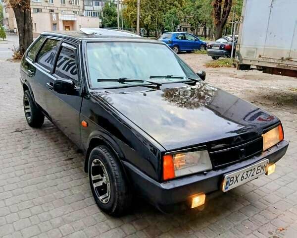 Черный ВАЗ 2109, объемом двигателя 1.5 л и пробегом 130 тыс. км за 1500 $, фото 1 на Automoto.ua