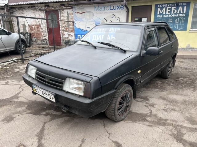 Черный ВАЗ 2109, объемом двигателя 1.5 л и пробегом 142 тыс. км за 474 $, фото 1 на Automoto.ua