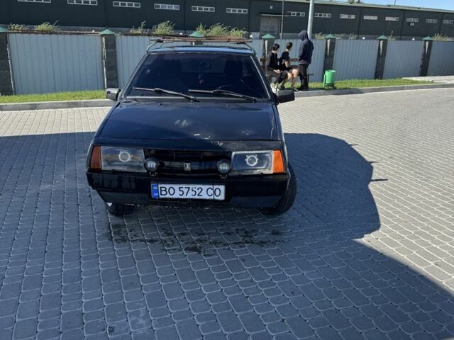 Черный ВАЗ 2109, объемом двигателя 1.6 л и пробегом 200 тыс. км за 700 $, фото 1 на Automoto.ua