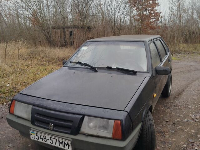 Черный ВАЗ 2109, объемом двигателя 0 л и пробегом 300 тыс. км за 650 $, фото 1 на Automoto.ua