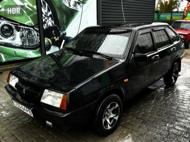 Черный ВАЗ 2109, объемом двигателя 1.5 л и пробегом 80 тыс. км за 1010 $, фото 1 на Automoto.ua