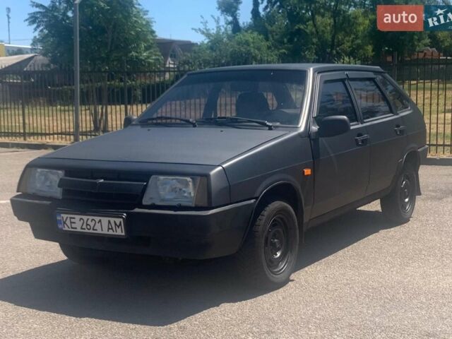 Черный ВАЗ 2109, объемом двигателя 1.3 л и пробегом 220 тыс. км за 1350 $, фото 1 на Automoto.ua