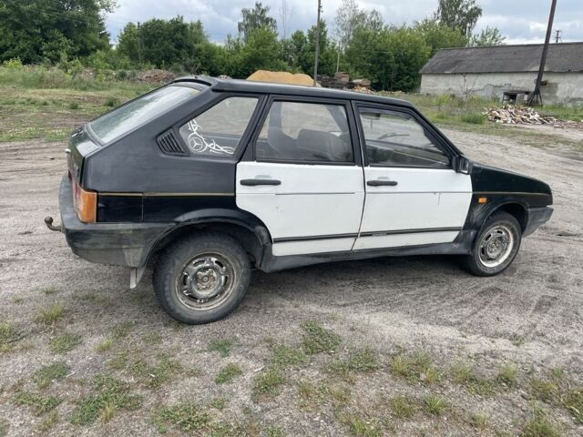 Черный ВАЗ 2109, объемом двигателя 1.5 л и пробегом 76 тыс. км за 394 $, фото 1 на Automoto.ua