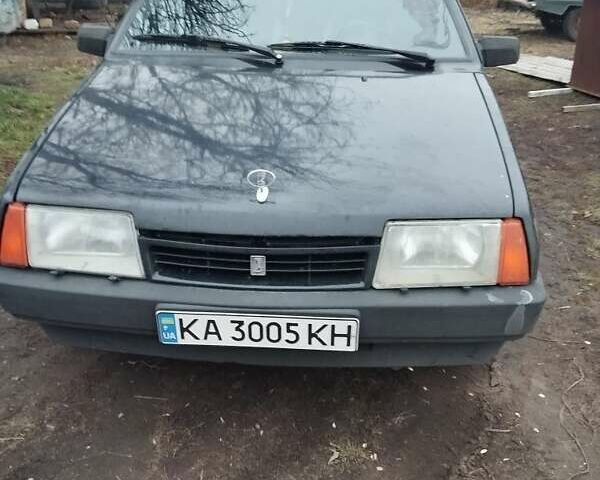 Черный ВАЗ 2109, объемом двигателя 1.5 л и пробегом 380 тыс. км за 1300 $, фото 1 на Automoto.ua