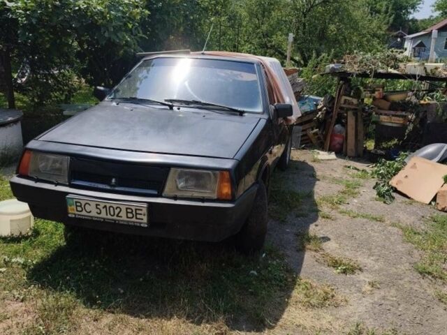 Черный ВАЗ 2109, объемом двигателя 1 л и пробегом 59 тыс. км за 1100 $, фото 1 на Automoto.ua