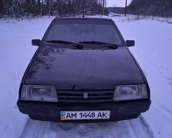 Чорний ВАЗ 2109, об'ємом двигуна 1.3 л та пробігом 100 тис. км за 1200 $, фото 1 на Automoto.ua
