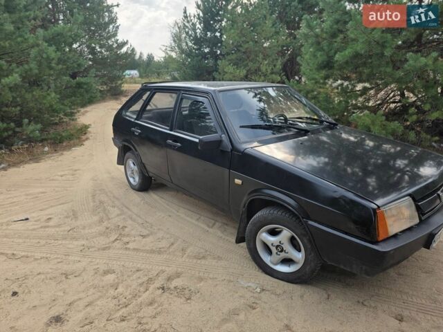 Черный ВАЗ 2109, объемом двигателя 1.29 л и пробегом 100 тыс. км за 1500 $, фото 1 на Automoto.ua