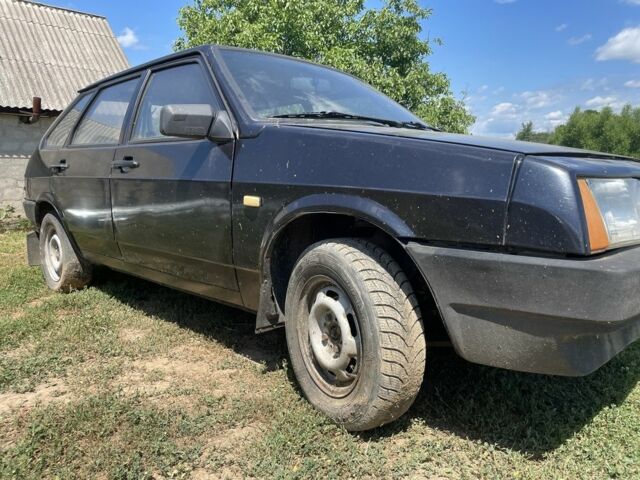 Черный ВАЗ 2109, объемом двигателя 1.3 л и пробегом 3 тыс. км за 700 $, фото 1 на Automoto.ua