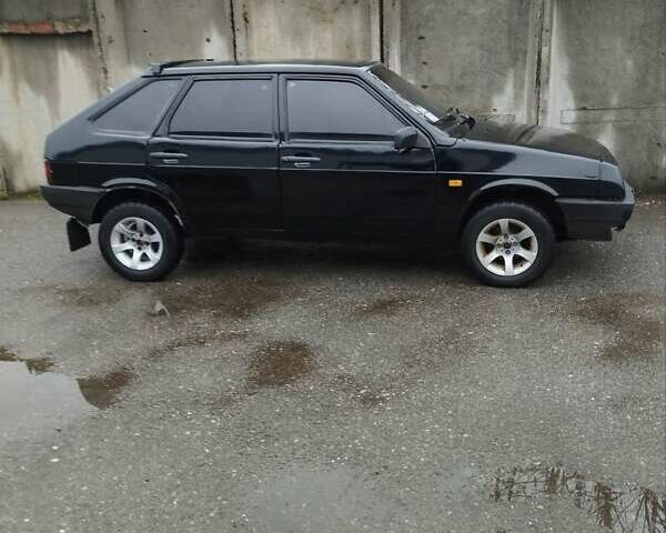 Черный ВАЗ 2109, объемом двигателя 1.5 л и пробегом 100 тыс. км за 1500 $, фото 1 на Automoto.ua