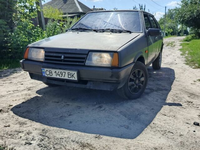 Черный ВАЗ 2109, объемом двигателя 1.1 л и пробегом 7 тыс. км за 850 $, фото 1 на Automoto.ua