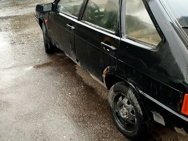 Черный ВАЗ 2109, объемом двигателя 1.5 л и пробегом 123 тыс. км за 600 $, фото 1 на Automoto.ua
