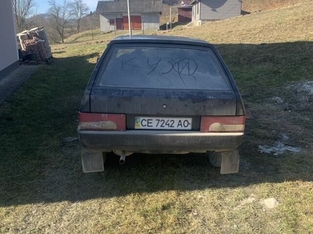 Черный ВАЗ 2109, объемом двигателя 0 л и пробегом 200 тыс. км за 750 $, фото 1 на Automoto.ua