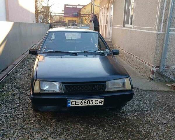 Черный ВАЗ 2109, объемом двигателя 1.5 л и пробегом 200 тыс. км за 1050 $, фото 1 на Automoto.ua
