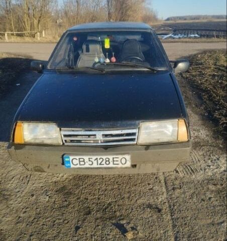 Чорний ВАЗ 2109, об'ємом двигуна 1.5 л та пробігом 222 тис. км за 790 $, фото 1 на Automoto.ua