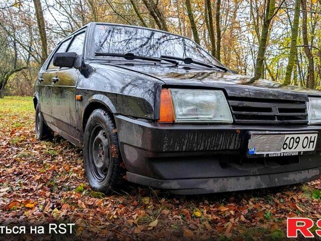 Чорний ВАЗ 2109, об'ємом двигуна 1.5 л та пробігом 100 тис. км за 1000 $, фото 1 на Automoto.ua