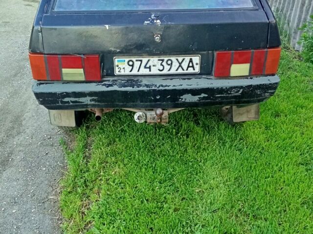 Черный ВАЗ 2109, объемом двигателя 1.5 л и пробегом 2 тыс. км за 457 $, фото 1 на Automoto.ua