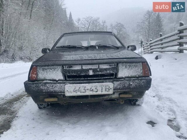 Черный ВАЗ 2109, объемом двигателя 1.5 л и пробегом 80 тыс. км за 650 $, фото 1 на Automoto.ua