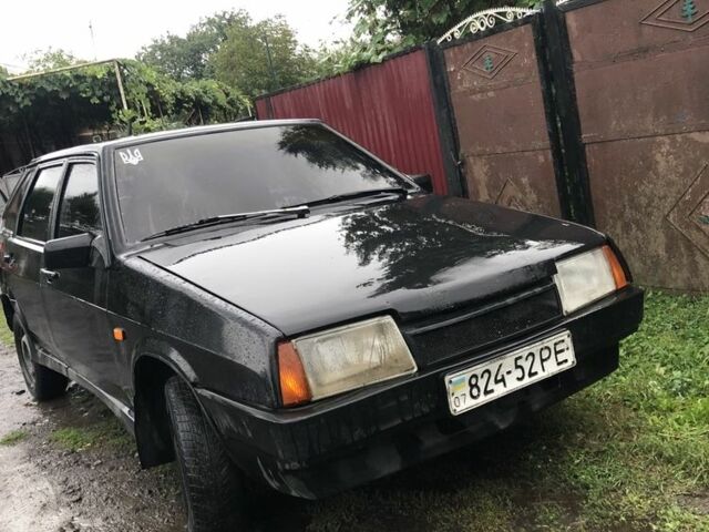 Черный ВАЗ 2109, объемом двигателя 1.5 л и пробегом 24 тыс. км за 300 $, фото 1 на Automoto.ua